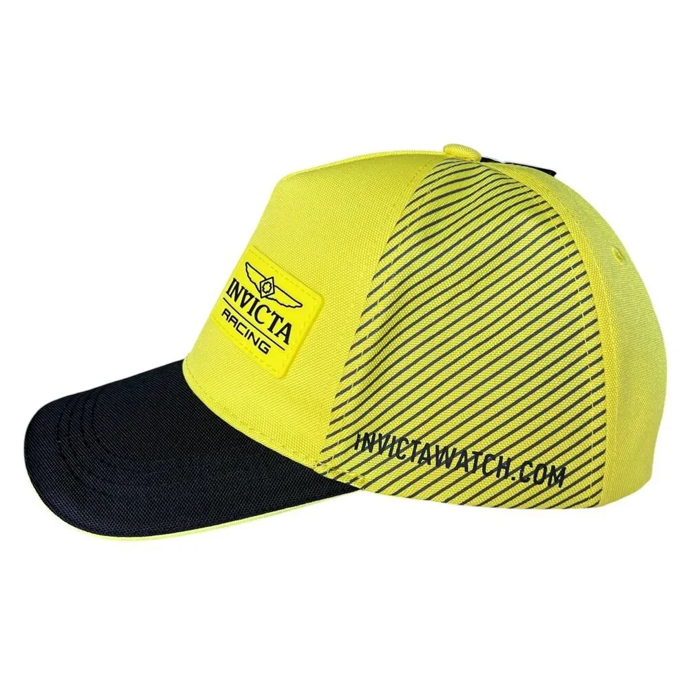 Invicta Single Watch Travel Case AND Invicta Racing Men's Hat Yellow  Brand New